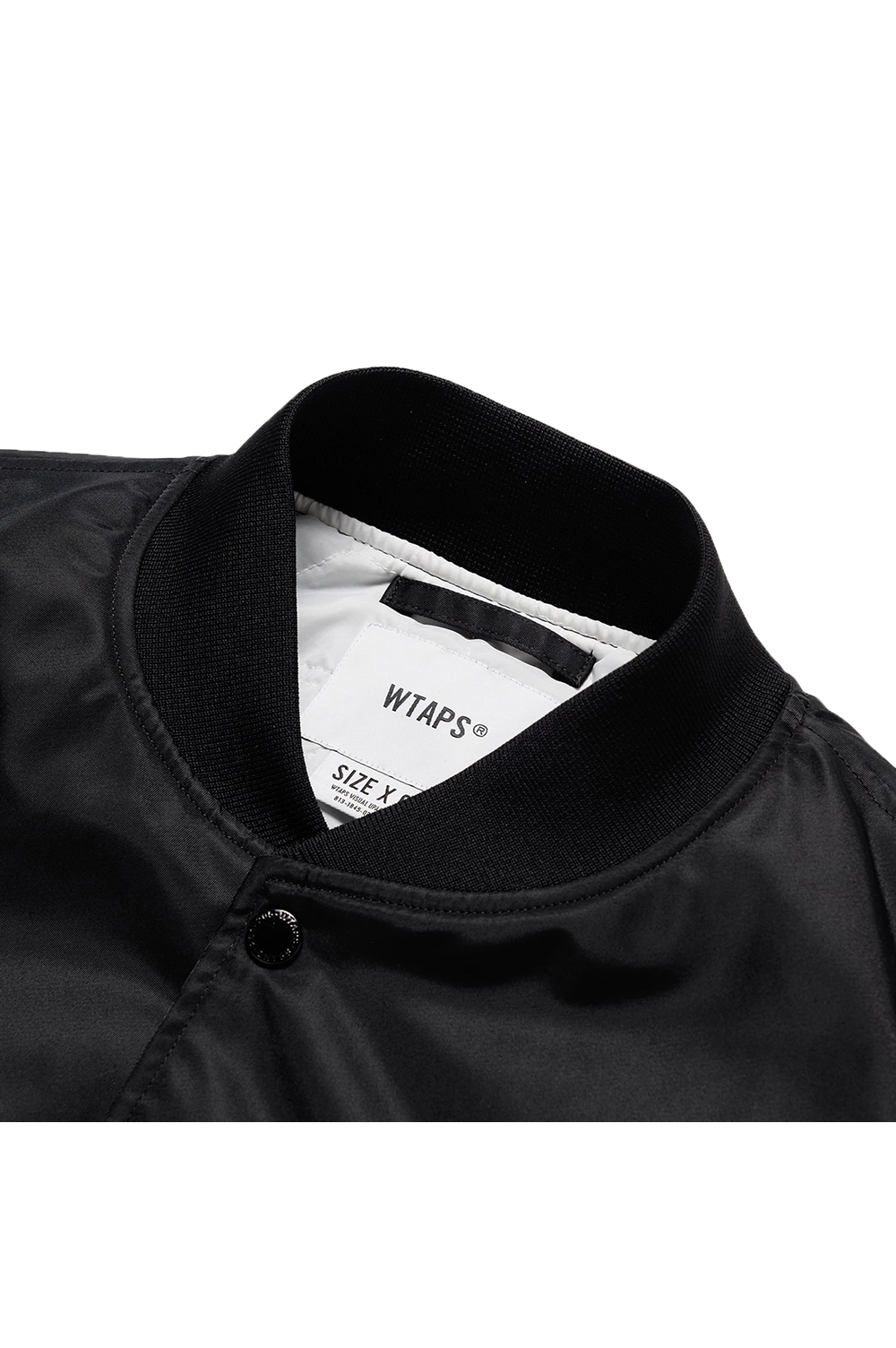 TEAM / JACKET / NYLON. TWILL / BLACK (251TQDT-JKM02