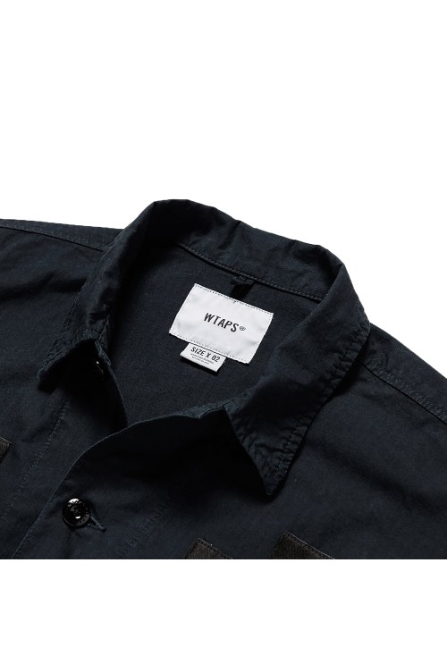 ジャケット・アウター Wraps 25ss JMOD 02 LS / RIPSTOP BLACK L JMOD 02 / LS / COTTON. RIPSTOP / BLACK (251WVDT-SHM02