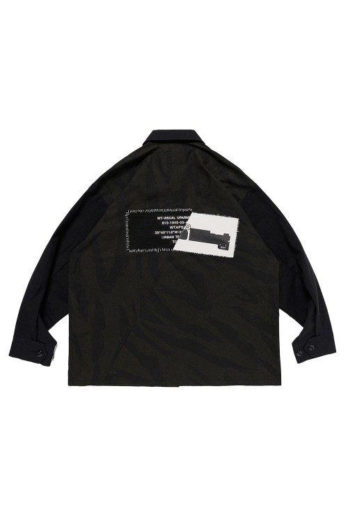 WTAPS Veiny / LS / Cotton. Twill | Black