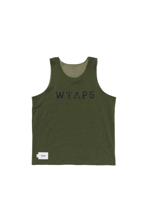 MUDDY / TANK TOP / COTTON / OLIVE DRAB (251ATDT-CSM31