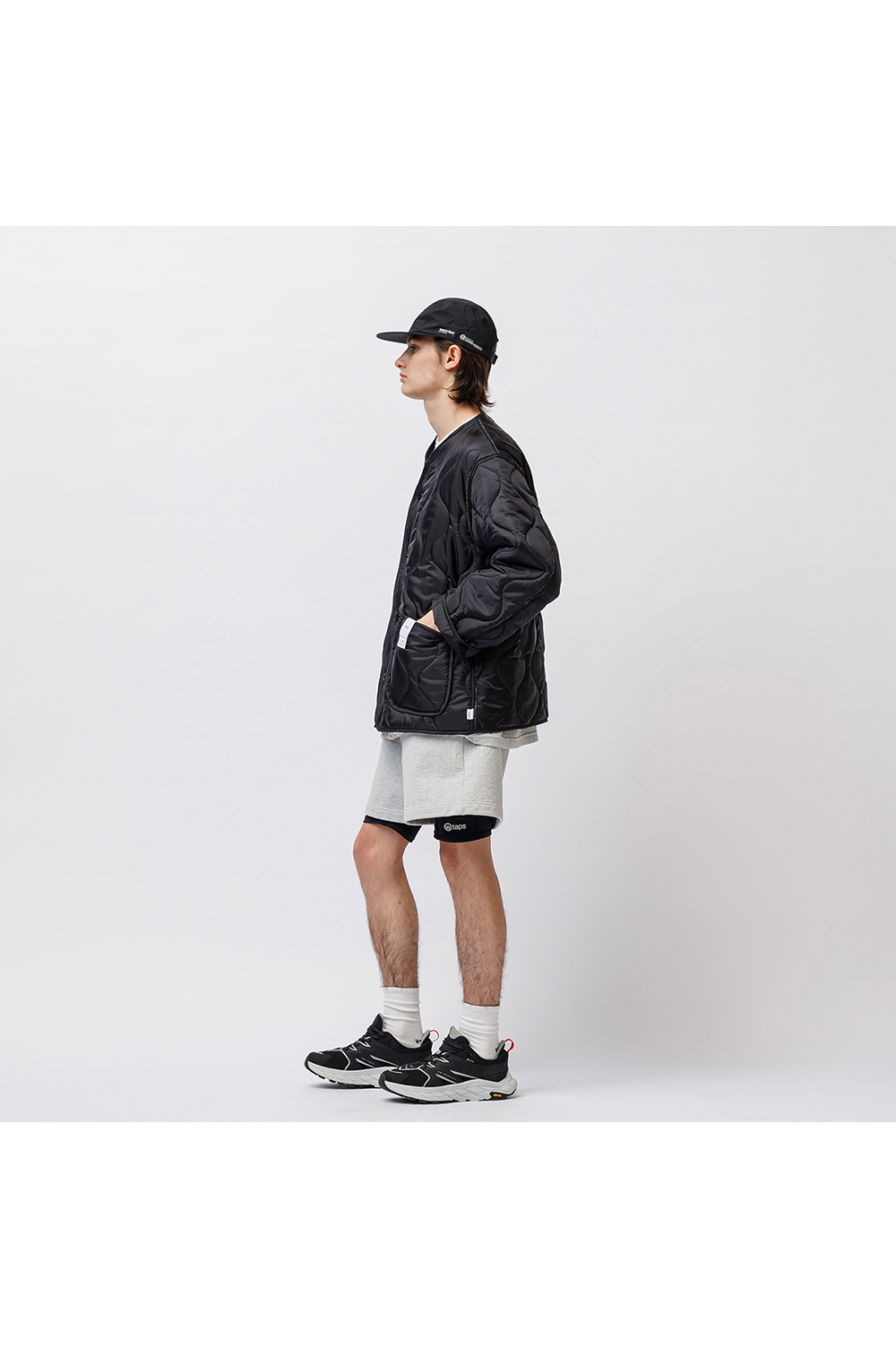 T-5 01 / CAP / NYLON. TUSSAH. PERTEX(R) / BLACK (251HCDT