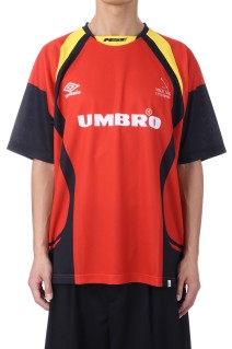 Moto Soccer Jersey by UMBRO / Red (25SS-MS3-021)