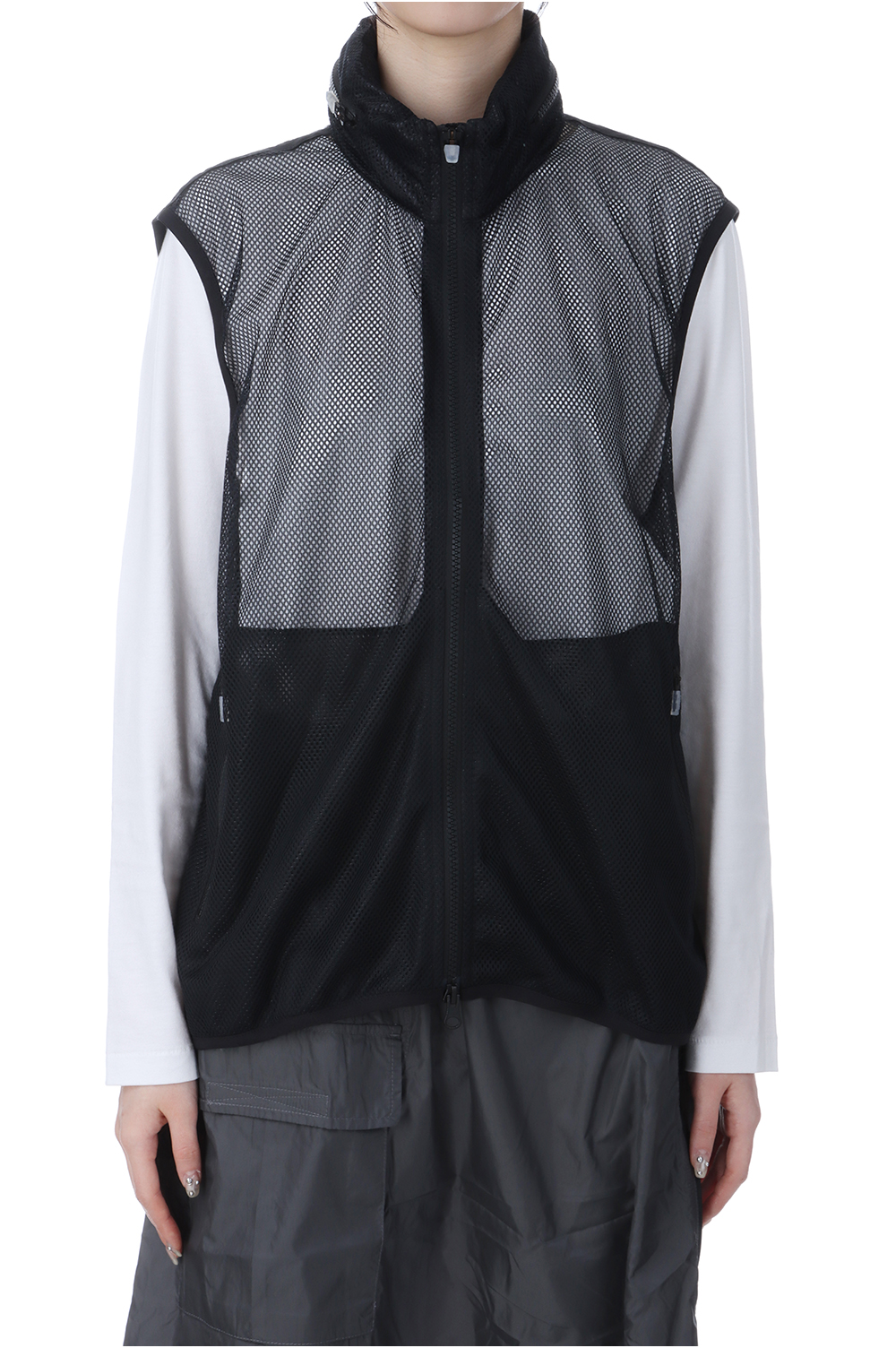 PERTEX FLONT MESH COMBI VEST / BLACK (25SS-L3-03) | セレクト
