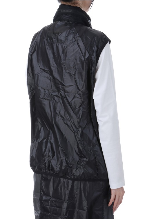 トップス UNIVERSAL PRODUCTS 24SS PERTEX VEST 3 PERTEX FLONT MESH COMBI VEST / BLACK (25SS-L3-03) | セレクト