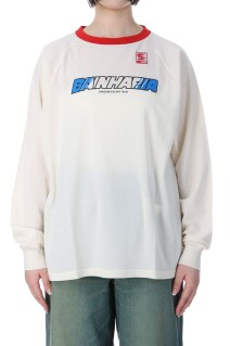 RACING LONG SLEEVE TEE - ECRU (25MMSCU01)
