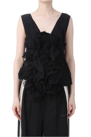Mixed Frill Tops - BLACK (31251315606)