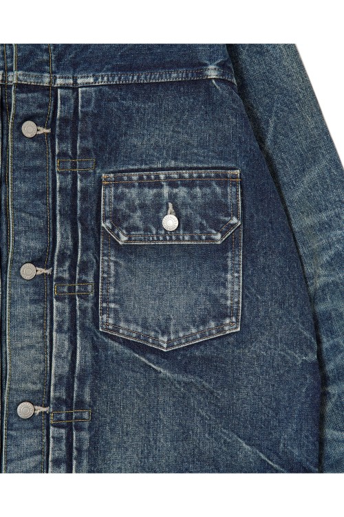 希少 MASSES DENIM JKT H.WASH INDIGO Lsize DENIM JKT H.WASH / INDIGO | セレクトショップ｜DeepInsideinc.com Store