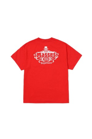 T-SHIRT SKULL HAT / RED