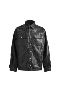 NEWRICH CROCO SHIRT JACKET / CROCODILE (BR25SS-S2002)