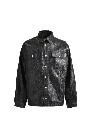 NEWRICH CROCO SHIRT JACKET / CROCODILE (BR25SS-S2002)