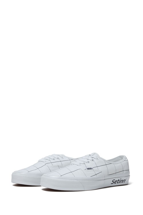 VANS / Setinn LX AUTHENTIC 44 - WHITE / NAVY | セレクトショップ