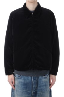 Vintage Souvenir Velour Jacket - BLACK (25AAP-01-22)