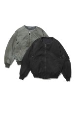 Vintage Silk Flight Jacket - BLACK (25SAP-01-15H) | セレクト