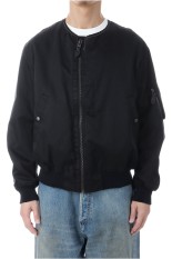 Vintage Silk Flight Custom Jacket - BLACK (25AAP-01-28)