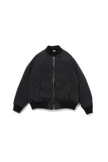 Cotton Moleskin Padding Jacket - BLACK (25AAP-01-23) | セレクト
