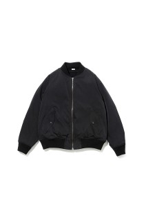 Silk Padding Jacket - BLACK (25AAP-01-29)