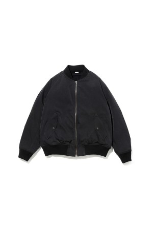 Silk Padding Jacket - BLACK (25AAP-01-29)