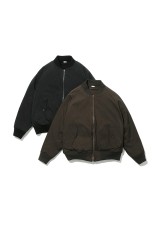 Cotton Moleskin Padding Jacket - BLACK (25AAP-01-23) | セレクト