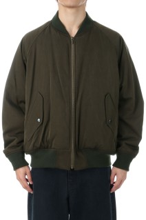 Silk Padding Jacket - KHAKI (25AAP-01-29)