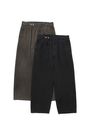Silk Cotton WW2 British Army Trousers  - BLACK (25AAP-04-09)