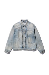 1st Type Denim Jacket - BLEACH (25AAP-01-60)