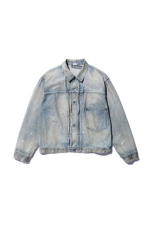 1st Type Denim Jacket - BLEACH (25AAP-01-60)