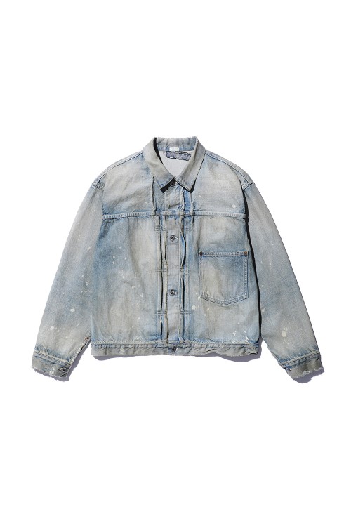 1st Type Denim Jacket - BLEACH (25AAP-01-60) | セレクト