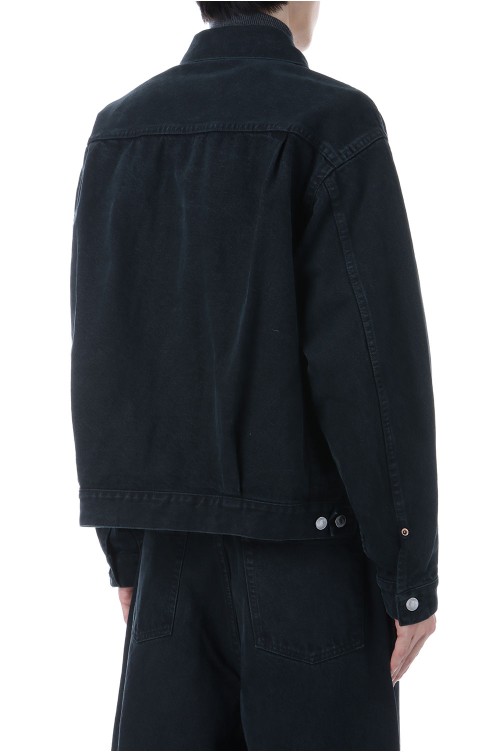 2nd Type Black Denim Jacket - BLACK (25AAP-01-40) | セレクト