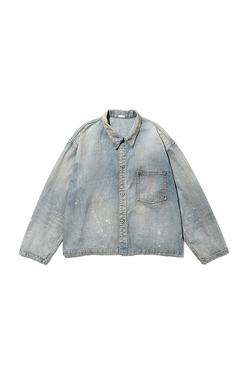 Vintage US Navy Denim Jacket - BLEACH (25AAP-01-43) | セレクト