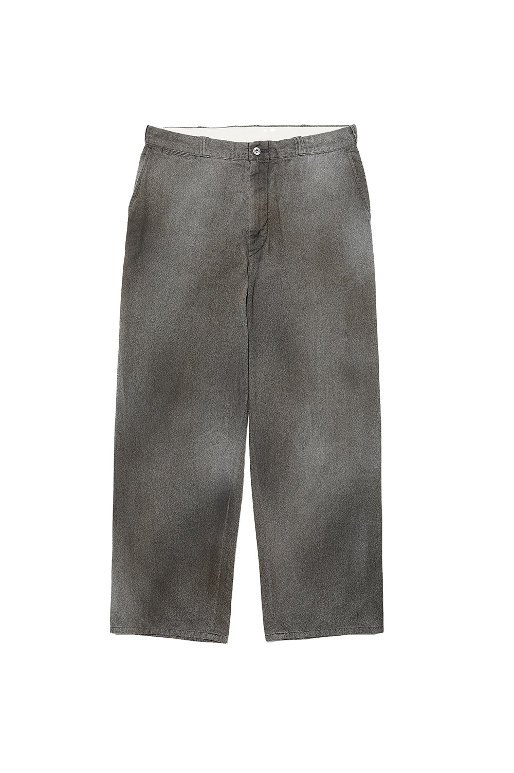 Vintage Black Chambray Work Pants - BLACK (25AAP-04-22) | セレクト