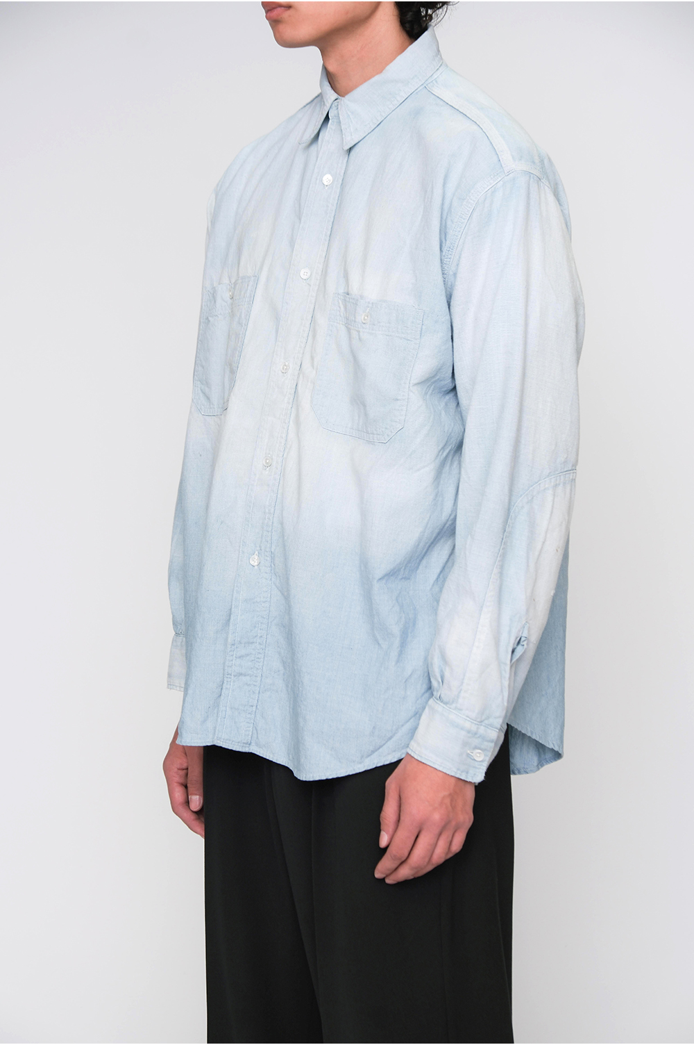 Vintage Chambray Shirt - BLEACH (25AAP-02-04) | セレクトショップ