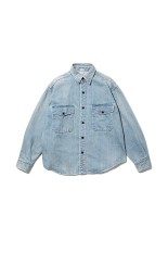 Vintage Chambray Shirt - BLEACH (25AAP-02-04) | セレクト