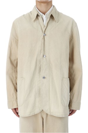 Vintage Pin Check Coverall - BEIGE (25AAP-01-47)