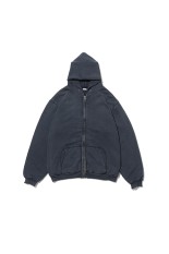 Vintage Zip Sweat Hoodie - NAVY (25AAP-05-12)