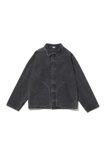 Vintage Hunting Jacket - BLACK (25AAP-01-49)