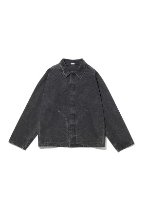 Vintage Hunting Jacket - BLACK (25AAP-01-49)