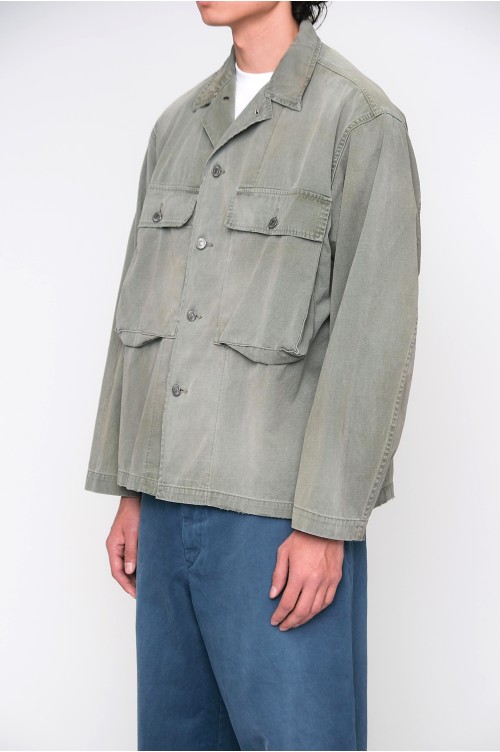 Vintage WW2 US Army Utility Jacket - SAGE (25AAP-01-50) | セレクト