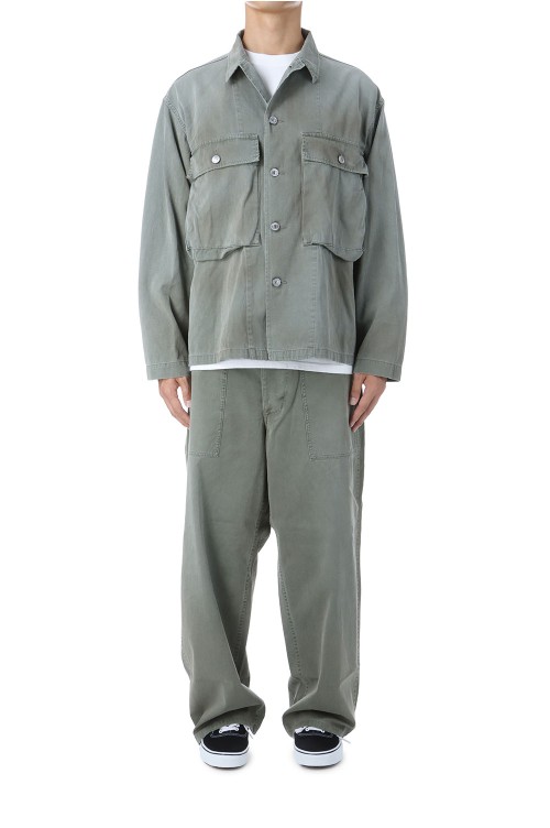 Vintage WW2 US Army Utility Jacket - SAGE (25AAP-01-50