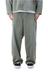 Vintage Cinch Buckle Euro Work Pants - GRAY (25AAP-04-28
