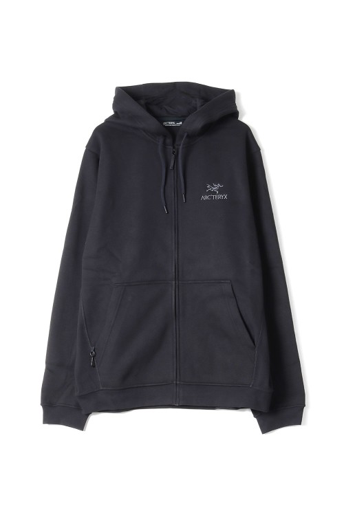 Emblem Fleece Full-Zip Hoody M - BLACK (X00000992903) | セレクト