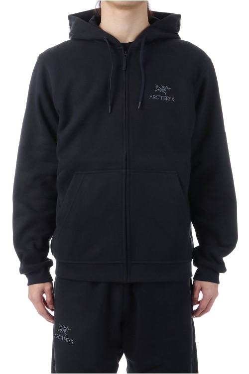 Emblem Fleece Full-Zip Hoody M - BLACK (X00000992903) | セレクト