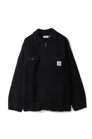 CHORE KNIT JACKET / Black (I03539989XX)