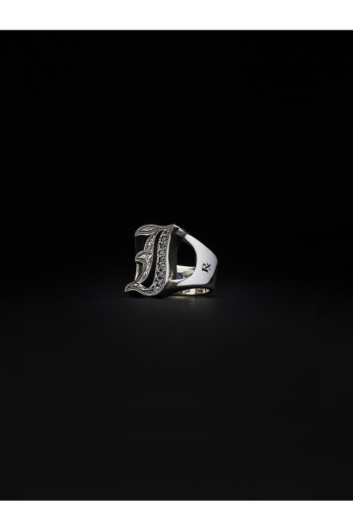 ANTIDOTE Engraved Initial Ring リング　RX726 ANTIDOTE BUYERS CLUB 「Engraved Initial Ring」 SILVER950 製