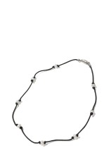 Cord Pearl Choker - BLACK (12510910)