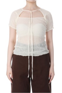 2way Sheer Knittops - IVORY (12520517)