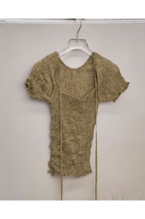 2way Sheer Knittops - OLIVE (12520517)