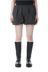 Gather Balloon Shorts - CHARCOAL GRAY (12520712)