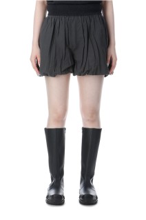 Gather Balloon Shorts - CHARCOAL GRAY (12520712)