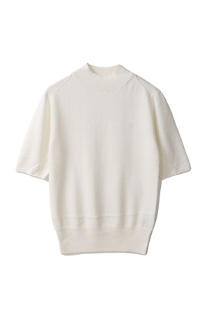 Halfsleeve Highgauge Knit - ECRU (12520513)