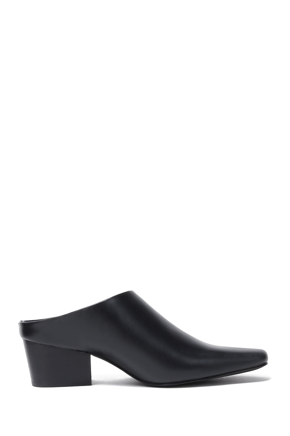 TODAYFUL squaretoe leather sabot 37 サボ 【公式通販】